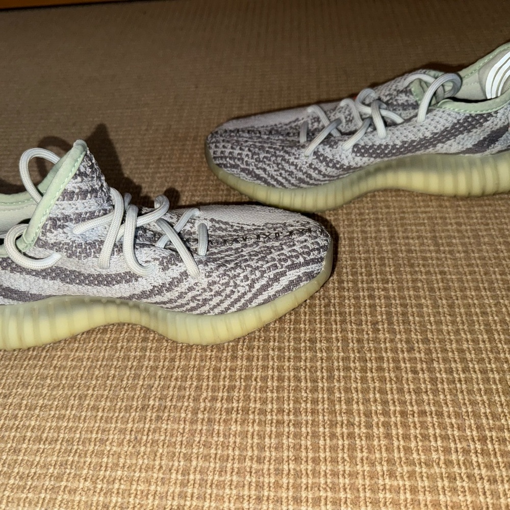 Yeezy Kids Sneakers in Gray and Cream